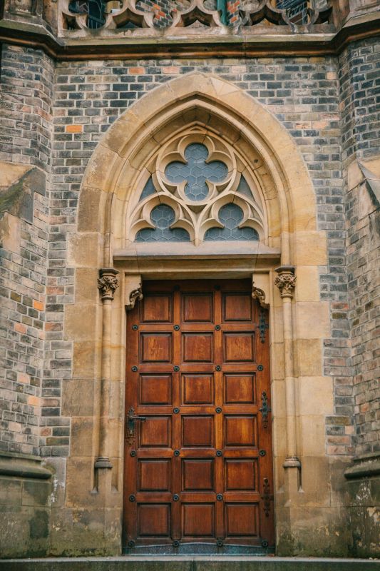 Church Door Painting