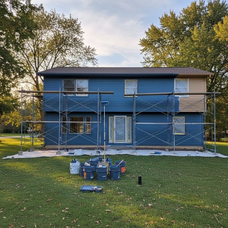 Siding Painting Service detail