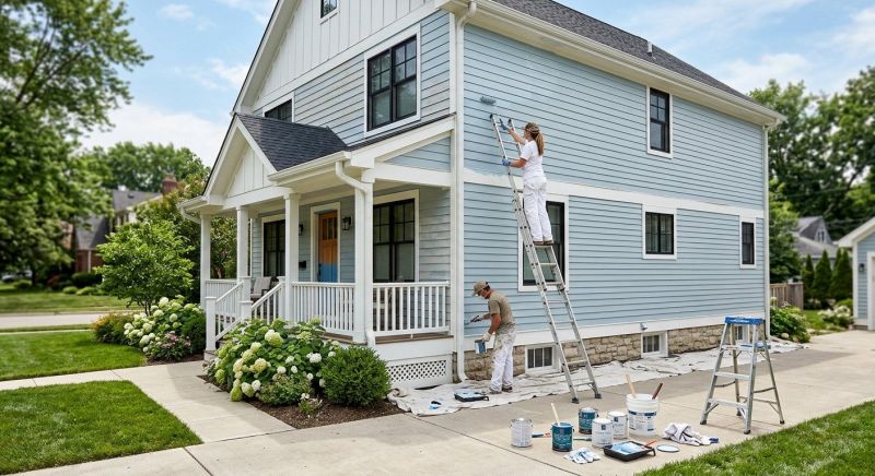 House Exterior Painting project example