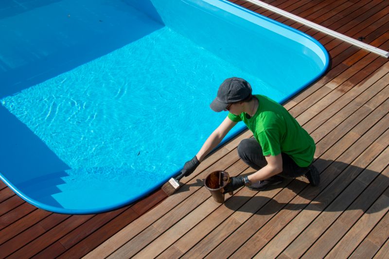 Pool Deck Painting