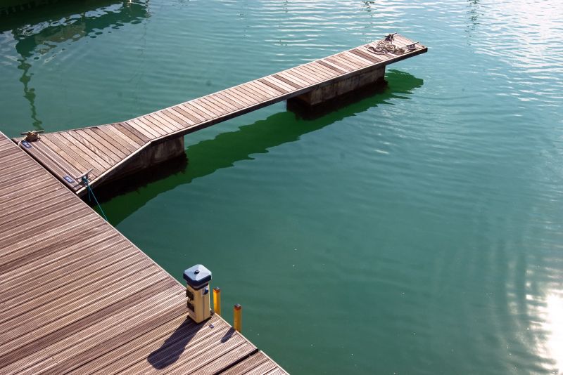 Water Dock Staining